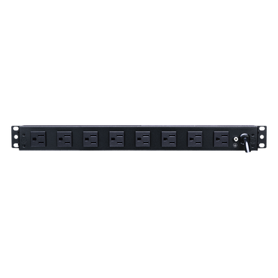 PDU Básico Rack / 10 Salidas NEMA 5-15R / 15 Amp / 120 Vca