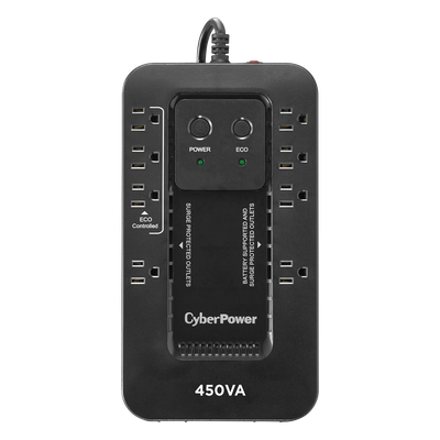 [EC450G] UPS de 450 VA / 260 W / Topología Standby / Modo ECO / 8
