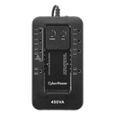 UPS de 450 VA / 260 W / Topología Standby / Modo ECO / 8