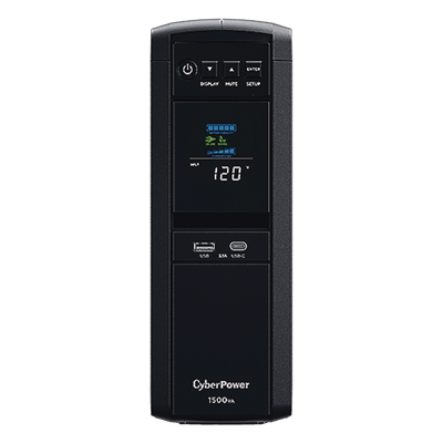[CP1500PFCLCDA] UPS de Torre / 1500 VA / 900 W / Onda Senoidal Pura / Línea