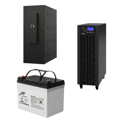 [HSTP3T30K100P-5MIN-STARTUP] UPS Trifásico de 30 kVA/27 kW, Topología Online Doble