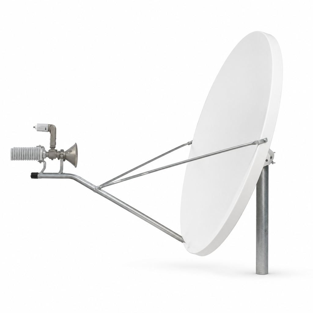 Antena VSAT Prodelin Serie 1132 de 1.2 m Ku-Band Rx/Tx (USADO)