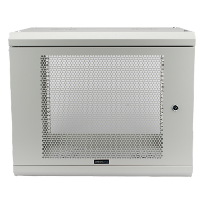 Gabinete de Pared / 9U / Profundidad 455 mm / Puerta