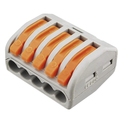 Conector de Distribución Eléctrica / 1 Entrada 4 Salidas /