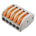 Conector de Distribución Eléctrica / 1 Entrada 4 Salidas /