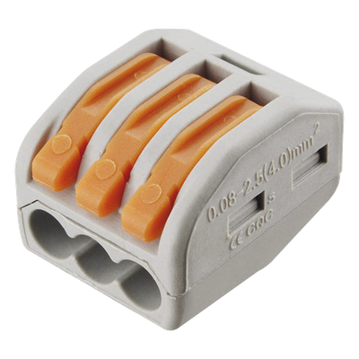 Conector de Presión / 1 Entrada 2 Salidas / 250V 32A /