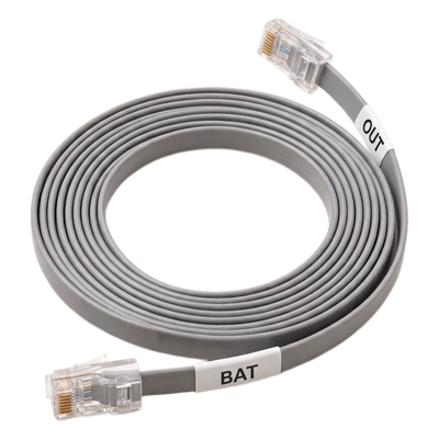 Cable de Comunicación RJ45-RJ45 / 150V DC / Conectores