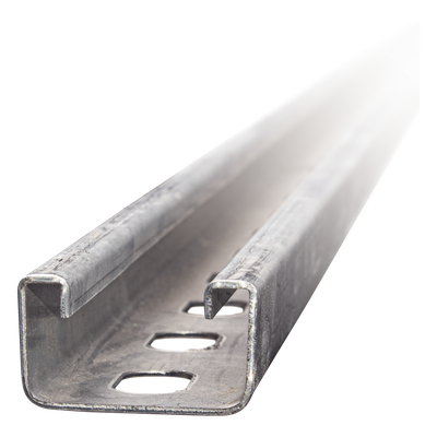 Unicanal perforado / 4x2 U30 / 3000 mm (9.84 ft) / Acero al
