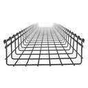 Charola tipo malla / 105x300 mm / Electro zinc / 501 cables