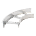 Curva Horizontal de 90° / Perfil Z / Ancho 9" / Peralte 3