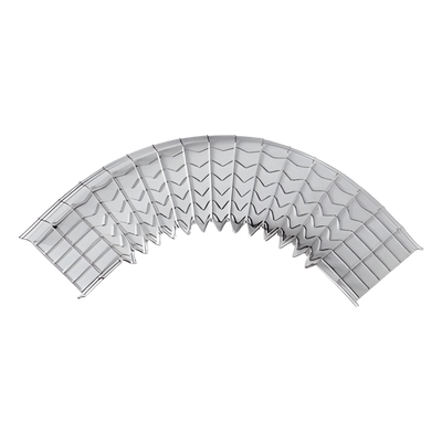 Curva Pre-Fabricada Horizontal / 90° / 66 mm Peralte / 100