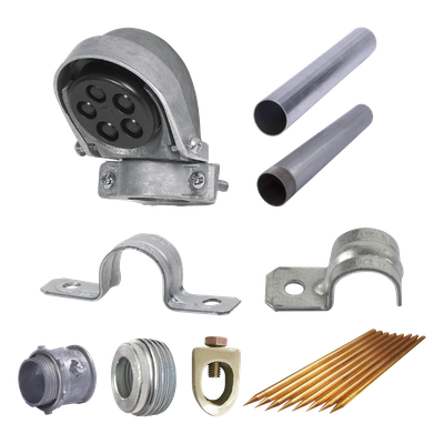 Kit de Acometida Eléctrica / Mufa 1-1/4' / Tubo Pared