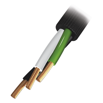 Cable Eléctrico de Uso Rudo / 3 Conductores 18 AWG / 19