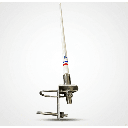 Antena VHF Marina / 4 dBi / 156-163 MHz / Altura 1.1 m (3.61