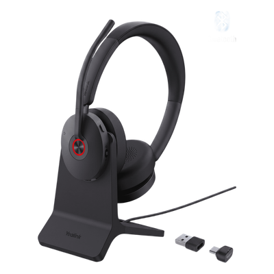 Auriculares Bluetooth UC / ANC Híbrida / 6 Micrófonos / 65