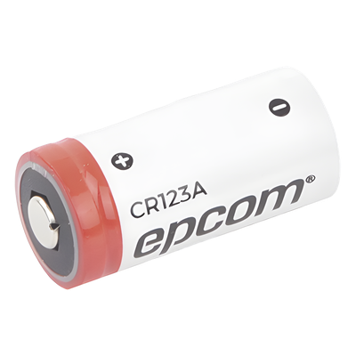 Batería de Litio CR123A / 3V / 1300 mAh / No Recargable /
