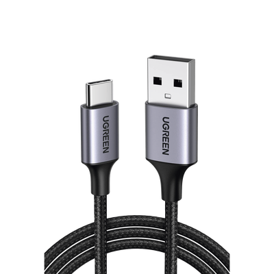 [60126] Cable UGREEN USB-A a USB-C 1m carga rápida y datos 480Mbps
