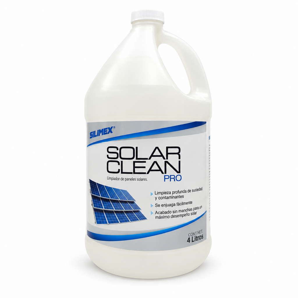 Silimex Solar Clean Pro Limpiador Paneles Solares 4 L