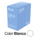 Cable de Red UTP Cat6 / 23 AWG / CCA / 305 m (1000 ft) / CPR