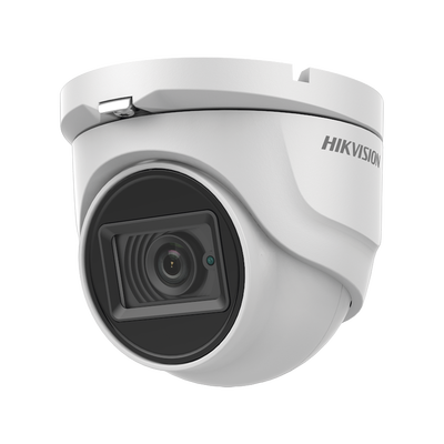 Cámara de seguridad 4K tipo turret con lente de 2.8 mm