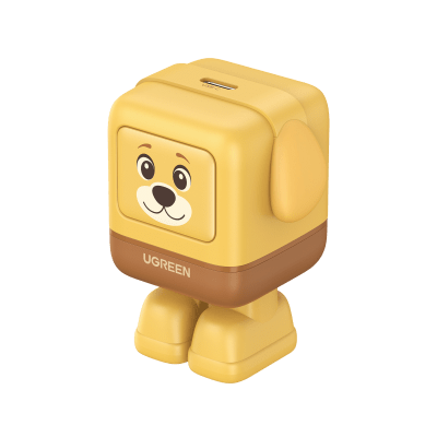 [X608] Cargador UNO Animal Puppy 30W GaN / Diseño Canino / USB-C /
