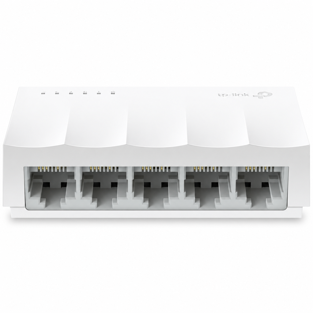 [LS1005] Switch Fast Ethernet no administrable de 5 puertos RJ45