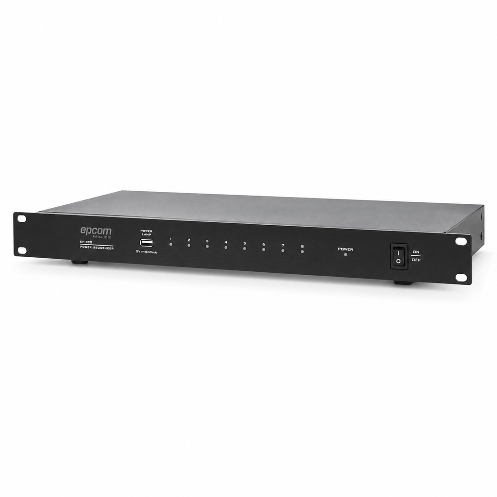 [EP-820] Secuenciador de potencia para rack con 8 salidas