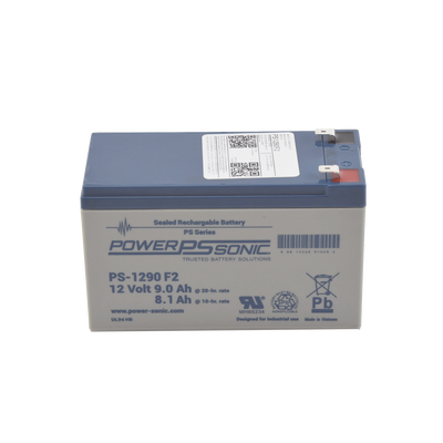 Batería AGM 12V 9Ah UL Terminal F2 Libre de Mantenimiento