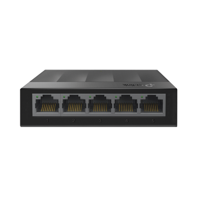 [LS1005G] Switch de Escritorio 5 Puertos Gigabit 10/100/1000 Mbps Silencioso