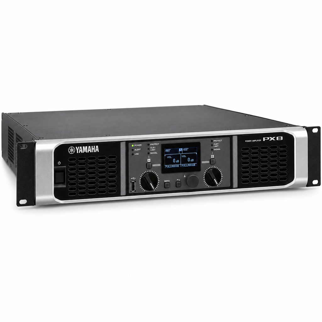[PX8] Amplificador de potencia Clase D de 2 canales con DSP