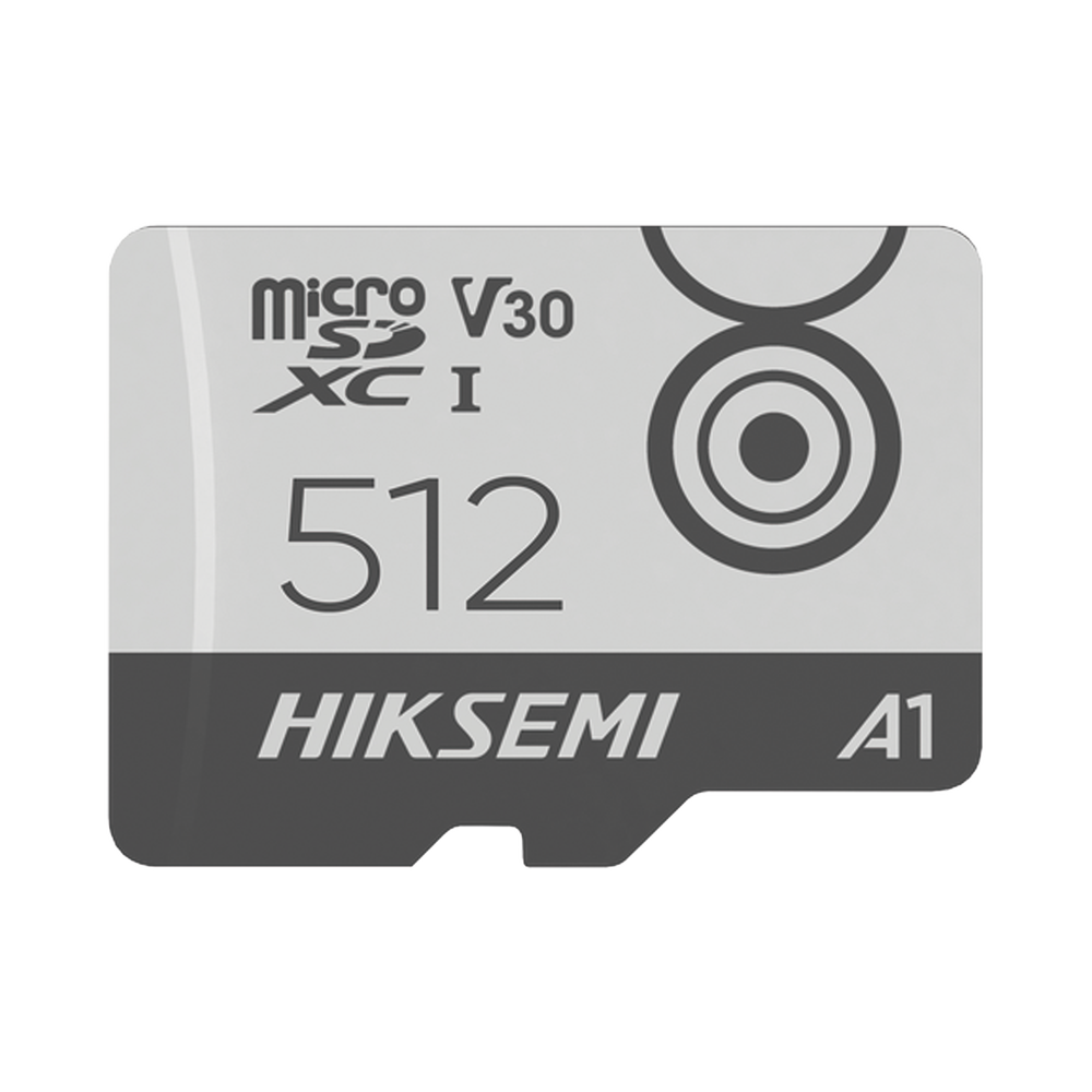 [HS-TF-M1/512G] Tarjeta MicroSD Clase 10 de 512 GB para Videovigilancia Móvil 24/7