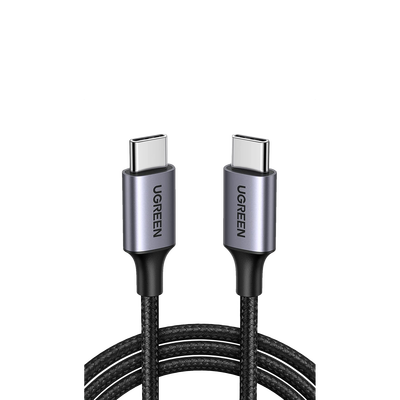 [50152] Cable UGREEN USB-C a USB-C 2m carga rápida 60W y datos 480Mbps