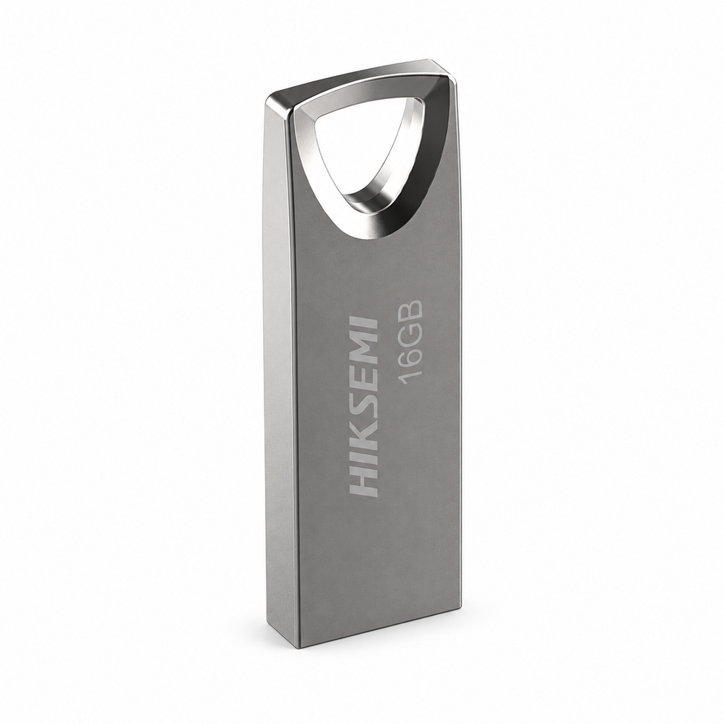 [HS-USB-M200/16G/2.0] Memoria USB 2.0 metálica de 16 GB para archivos diarios